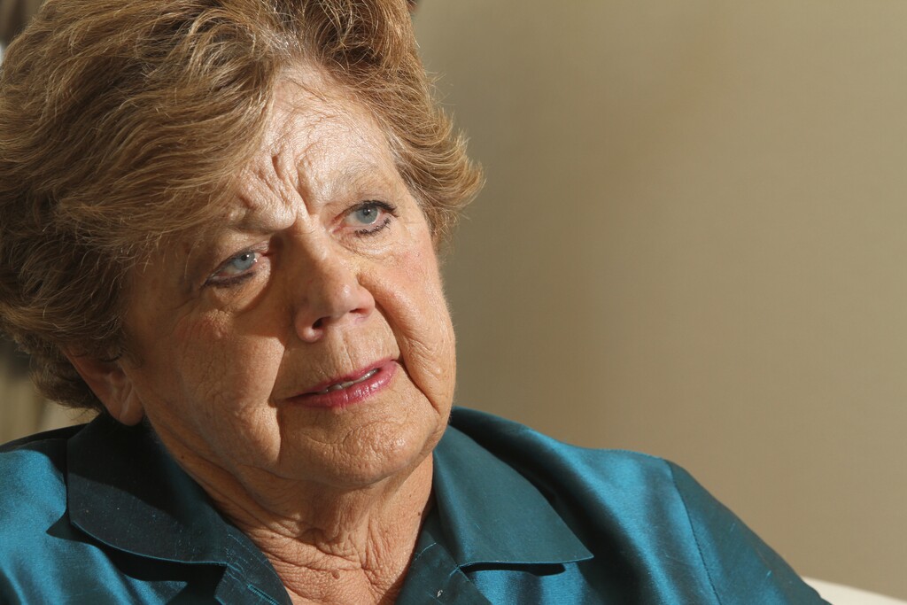 Rick Egan   |  The Salt Lake Tribune	                                                                                                                                                                                                                                                Olene Walker gives her thoughts on her political career as a legislator, lt. governor and governor, at her home in Bloomington, Utah, Thursday, July 1, 2010   