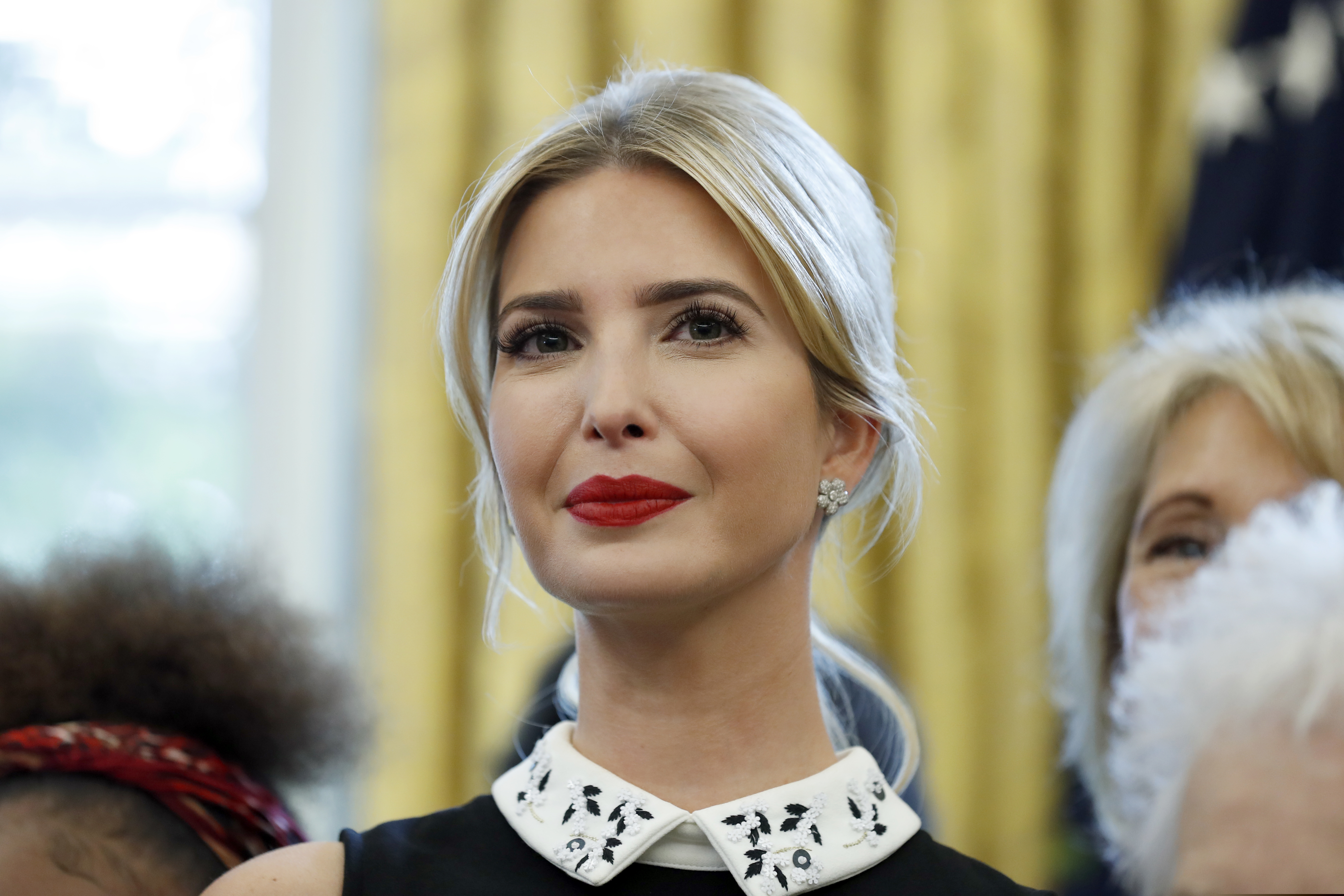 (Alex Brandon | The Associated Press) In this Sept. 25, 2017 file photo, Ivanka Trump stands before President Donald Trump signs a memorandum to expand access to STEM, science technology engineering and math, education, in the Oval Office of the White House in Washington. A top House Democrat says Ivanka Trump, the president’s daughter and a powerful White House aide, is not preserving all of her official email communications as required by federal law. Rep. Elijah Cummings also says Ivanka Trump’s husband, Jared Kushner, continues to uses the messaging application, WhatsApp, to conduct official U.S. government business.