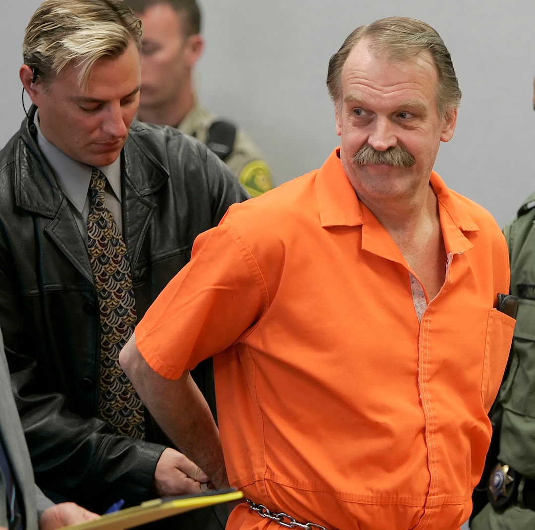 (George Frey  |  AP Photo) In this Oct. 6, 2005 file photo, convicted murderer and death row inmate Ron Lafferty is handcuffed after his court hearing in a courtroom in Provo, Utah. A judge has denied an appeal from Lafferty who argued that his sentence of death by firing squad is cruel and unusual punishment. U.S. District Judge Dee Benson said in a ruling handed down Friday that the U.S. Supreme Court has never declared a state's chosen method of execution cruel and unusual.