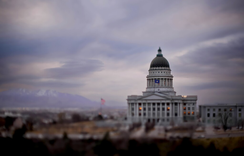 (Francisco Kjolseth | The Salt Lake Tribune) The Utah Capitol is pictured on President’s Day, Monday, Feb. 16, 2026.