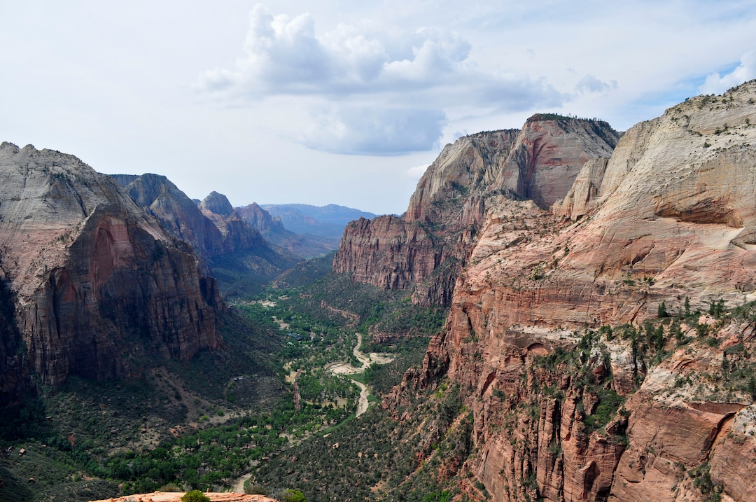 Erin Alberty  |  The Salt Lake TribuneAngels Landing offers sweeping views of Zion Canyon.