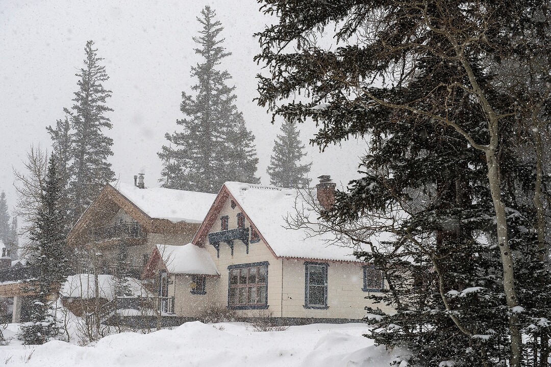 (Chris Detrick  |  The Salt Lake Tribune) Homes in Brighton Saturday, December 23, 2017.  