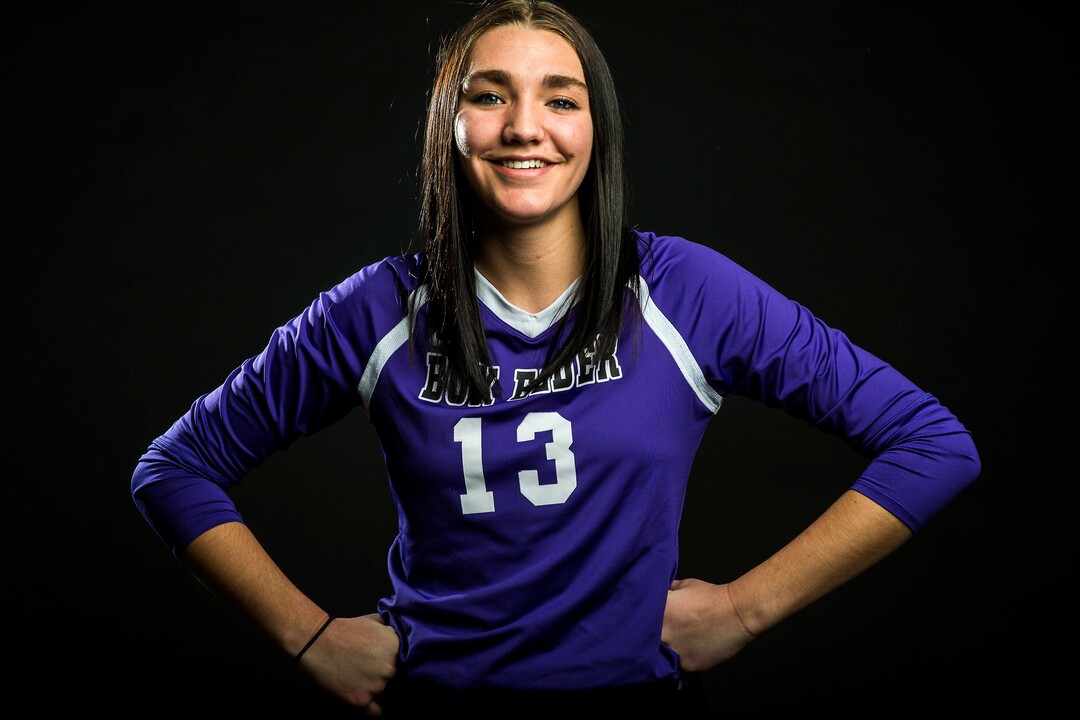 (Chris Detrick  |  The Salt Lake Tribune) Box Elder's Shayna Baugh poses for a portrait Wednesday, December 13, 2017.  