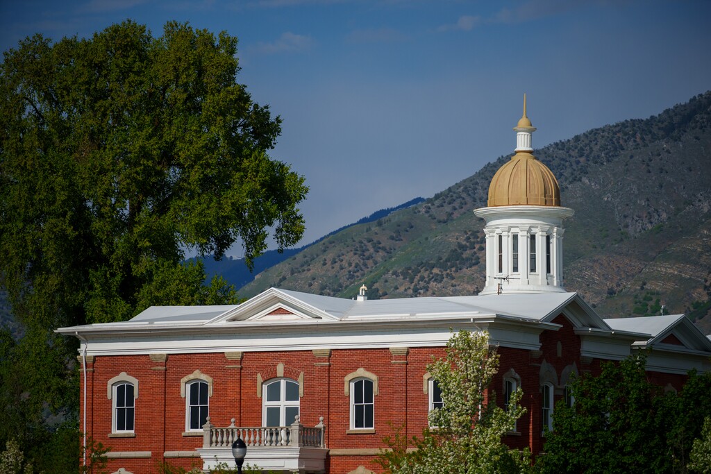 (Trent Nelson  |  The Salt Lake Tribune) The Old Cache County Courthouse in Logan on Thursday, May 18, 2023.