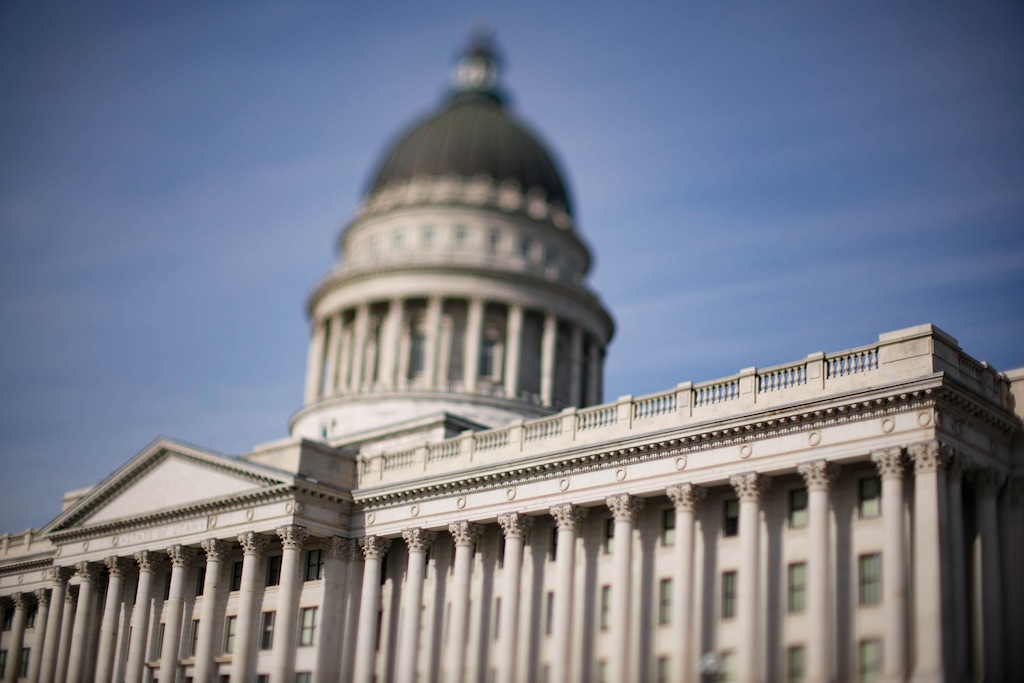 (Francisco Kjolseth | The Salt Lake Tribune) The Utah Capitol in Salt Lake City on Thursday, Jan. 22, 2026. Lawmakers are weighing a bill that would give the state additional control over Salt Lake City streets.