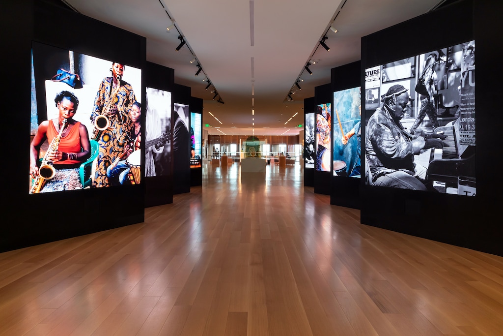 (Leslie Ryann McKellar | The New York Times) An exhibit at the International African American Museum in Charleston, S.C., on June 20, 2023.