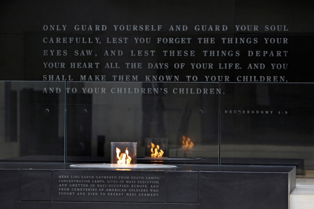 (Alex Brandon | AP file photo)

This June 12, 2009, photo shows the Hall of Remembrance in the U.S. Holocaust Memorial Museum.