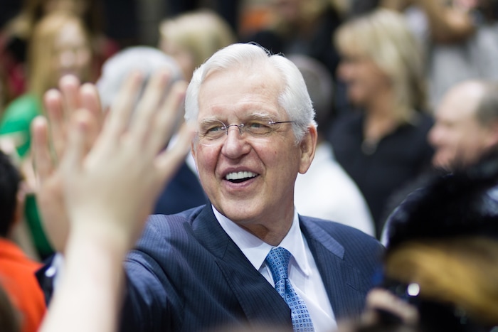 (Courtesy The Church of Jesus Christ of Latter-day Saints) D.Todd Christofferson attended a cultural celebration before The LDS Church dedicated their temple in Meridian, Idaho, on Sunday.