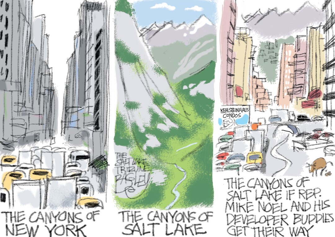 (Pat Bagley | The Salt Lake Tribune) This Pat Bagley cartoon appears in the Friday, March 2, 2018, Salt Lake Tribune.