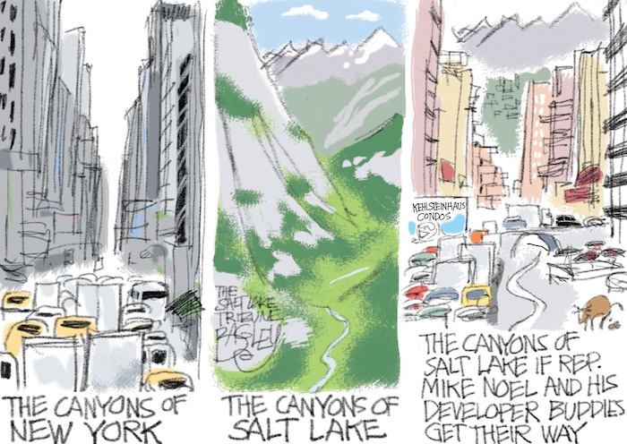 (Pat Bagley | The Salt Lake Tribune) This Pat Bagley cartoon appears in the Friday, March 2, 2018, Salt Lake Tribune.