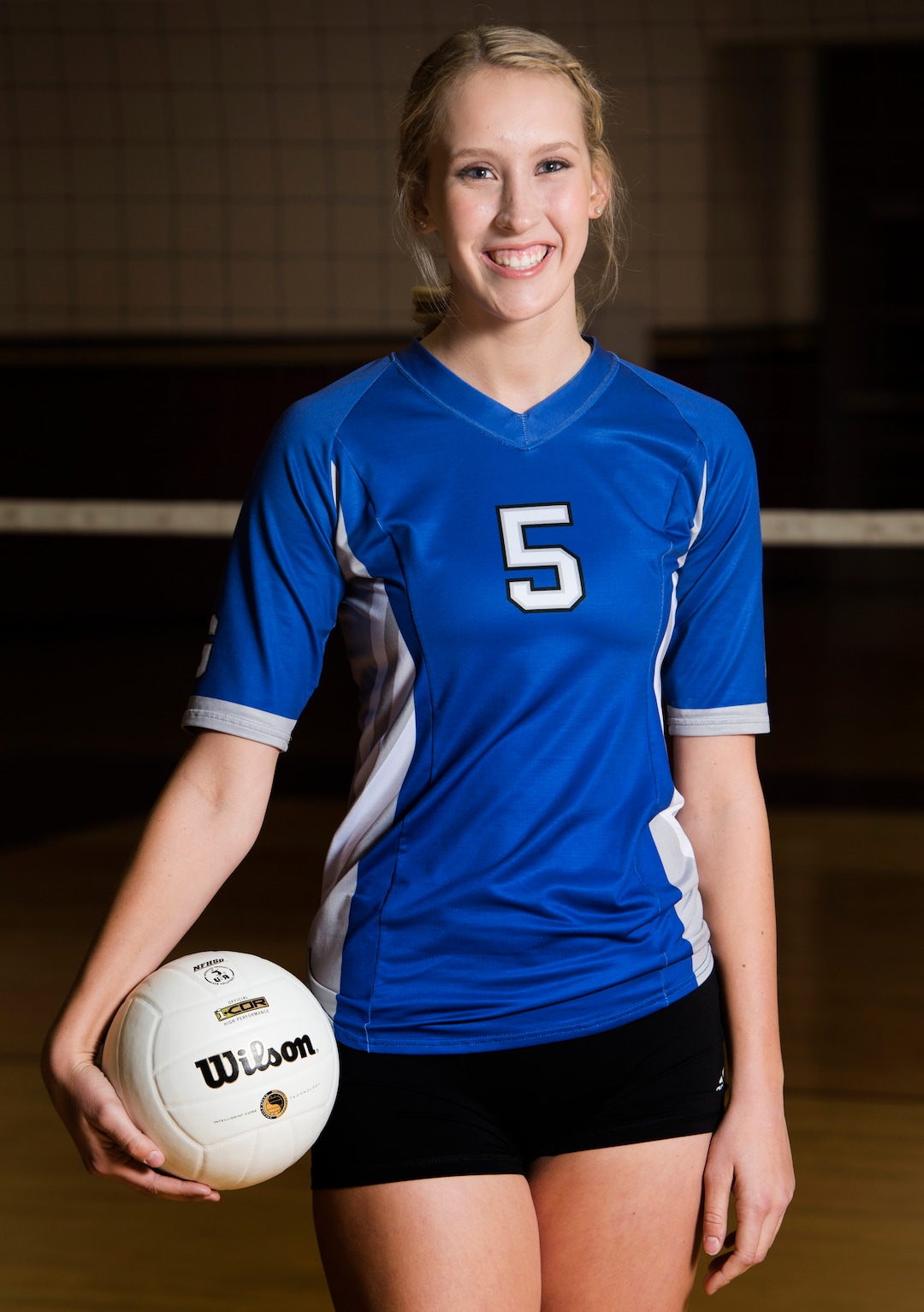 Rick Egan  |  The Salt Lake TribunePleasant Grove's Heather Gneiting poses for the All-Tribune volleyball photo shoot at Lone Peak High, Monday, November 28, 2016.
