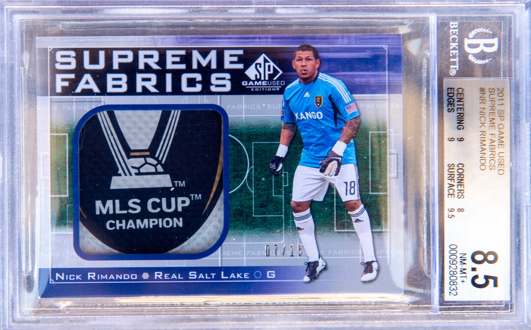 (Rick Egan  |  The Salt Lake Tribune)    RSL cards from Robert Kreib's collection, Tuesday April 7, 2020