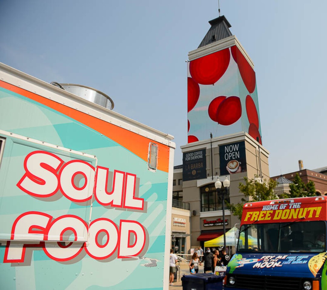 (Trent Nelson | The Salt Lake Tribune)The second annual Food Truck and Brewery Battle at The Gateway in Salt Lake City, Saturday Aug. 4, 2018.