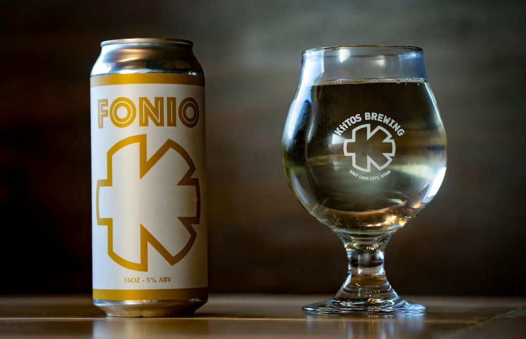 (Rick Egan | The Salt Lake Tribune)  Fonio Beer at Kiitos Brewing, on Monday, Jan 27, 2025.