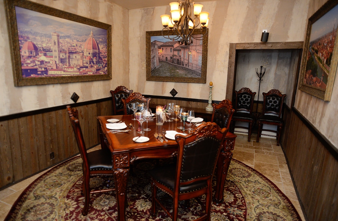 (Francisco Kjolseth  |  The Salt Lake Tribune) La Trattoria di Francesco, the newest Italian concept from the Sicilia Mia chain of restaurants, has private dining rooms available for groups.