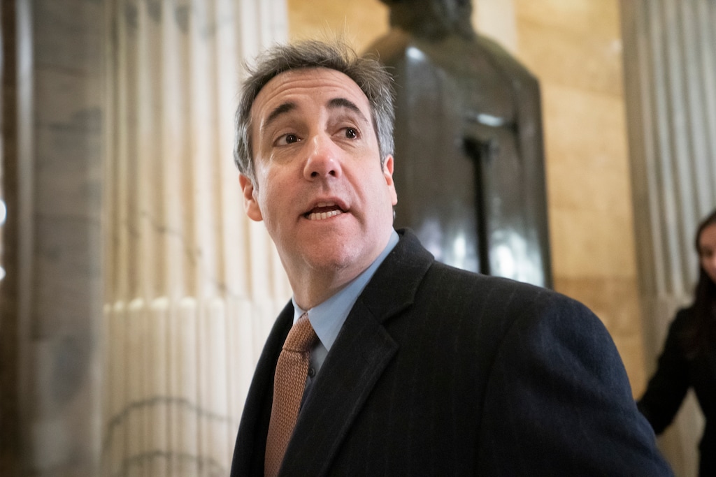 (J. Scott Applewhite | AP file photo) Michael Cohen, President Donald Trump's former lawyer, returns to testify on March 6, 2019, on Capitol Hill in Washington. Michael Cohen's tell-all memoir makes the case that President Donald Trump is “guilty of the same crimes” that landed his former fixer in federal prison, offering a blow-by-blow account of Trump's alleged role in a hush money scandal that once overshadowed his presidency.