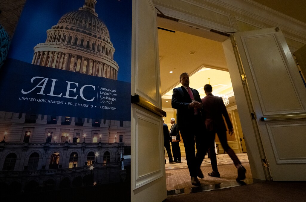(Leah Hogsten | The Salt Lake Tribune) The American Legislative Exchange Council holds their annual meeting July 28, 2021 at The Grand America Hotel in Salt Lake City. 