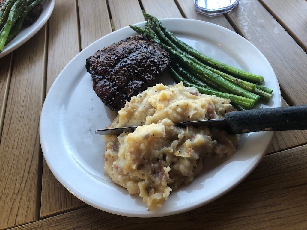 (Kolbie Peterson | The Salt Lake Tribune) The 8-ounce sirloin at The Broken Oar in Moab, pictured Saturday, June 15, 2024.