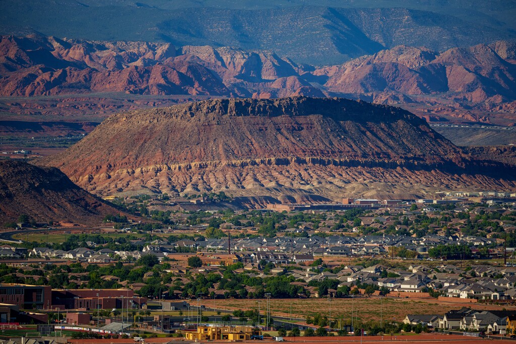 (Trent Nelson  |  The Salt Lake Tribune) St. George on Tuesday, Sept. 16, 2025.
