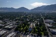 (Rick Egan | The Salt Lake Tribune) Downtown Logan on Friday, July 19, 2024. While the area rapidly grows, Cache County is investing in preserving open spaces.