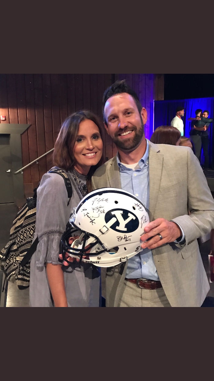 (Courtesy Steve Tate) Steve and Savanna Tate pose for a photo at the Miracles From Elsie fundraiser.