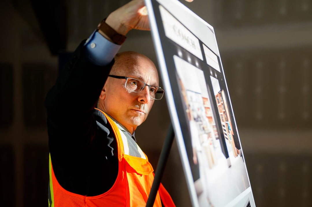 (Trent Nelson | The Salt Lake Tribune)Jeff Martin, Regional Vice President of Hudson, as the Salt Lake City International Airport announces the retail shops that have been selected for the first phase of the rebuilt airport at a news conference on Tuesday Dec. 18, 2018.