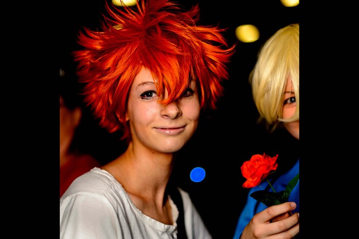 (Trent Nelson | The Salt Lake Tribune)  Cosplayers and normals at Salt Lake Comic Con, Thursday September 21, 2017.