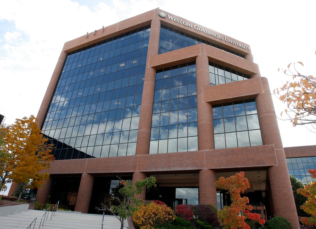 (Steve Grifffin  | Tribune file photo)  The Western Governor's University building in Salt Lake City on Monday, Oct 19, 2009.