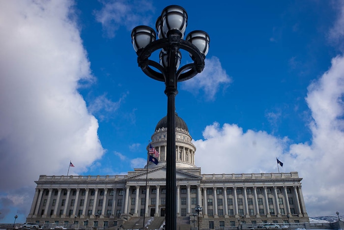(Trent Nelson | The Salt Lake Tribune)
The Utah Capitol in Salt Lake City on the last day of the 2019 Utah legislative session, Thursday March 14, 2019.