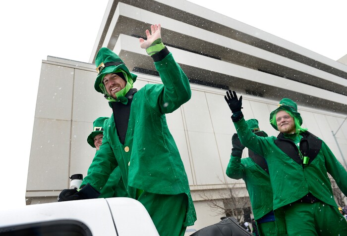 (Scott Sommerdorf | The Salt Lake Tribune) Salt Lake City celebrates Irish heritage with its 40th annual St. Patrick’s Day Parade on Saturday, March 17, 2018.