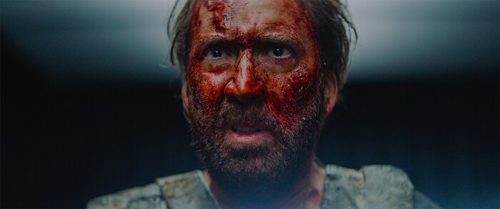 (  |  courtesy Sundance Institute) Nicolas Cage plays a man seeking bloody revenge in Panos Cosmatos' "Mandy," which will screen in the Midnight Midnight program of the 2018 Sundance Film Festival.