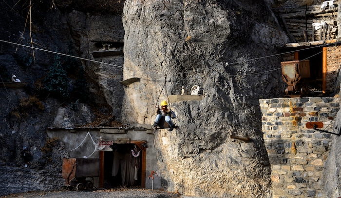 (Steve Griffin  |  The Salt Lake Tribune) Late-fall scenes in the Tooele County town of Ophir on Wednesday, Nov. 22, 2017.