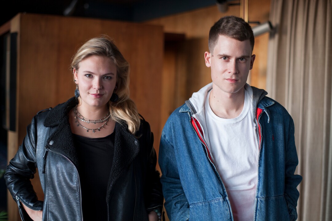 (Photo courtesy Obscured Pictures) Saila Huusko and Jasper Rischen are the co-directors, producers and editors of the documentary "Moroni for President."