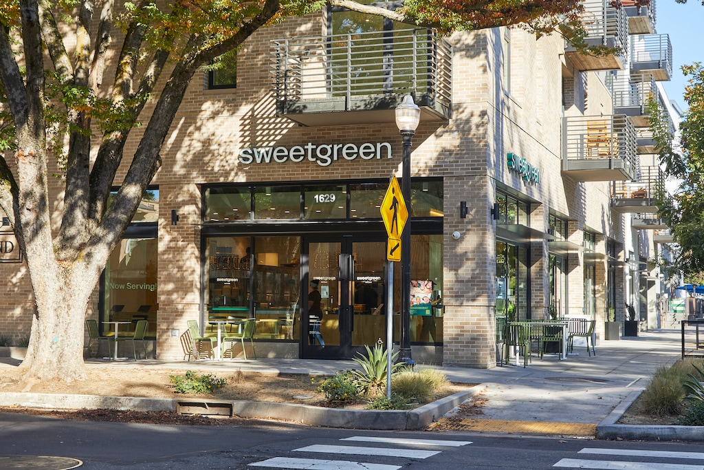 (Business Wire) A Sweetgreen restaurant in Sacramento, Calif. The popular chain will open a Sugar House location in September.