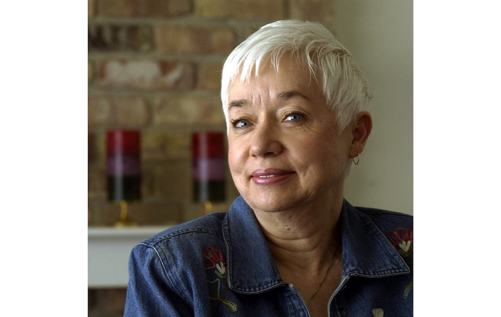 (File Photo) Author Carol Lynn Pearson, shown in 2002, has died at age 86.