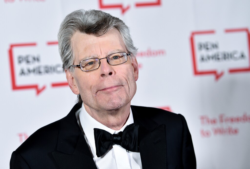 (Evan Agostini | Invision | AP file photo) This May 22, 2018, photo shows Stephen King at the 2018 PEN Literary Gala in New York. King, a member of the Academy of Motion Picture Arts and Sciences, says he cares only about “quality," not “diversity” when deciding on awards. The best-selling author's comments came shortly after the announcement of this year's nominees for the Academy Awards, widely criticized for only choosing male directors and for an almost entirely white group of acting finalists. King wrote that he had been allowed to nominate people for best picture, best screenplay and best original screenplay, and that for him “the diversity issue — as it applies to individual actors and directors, anyway — did not come up.”