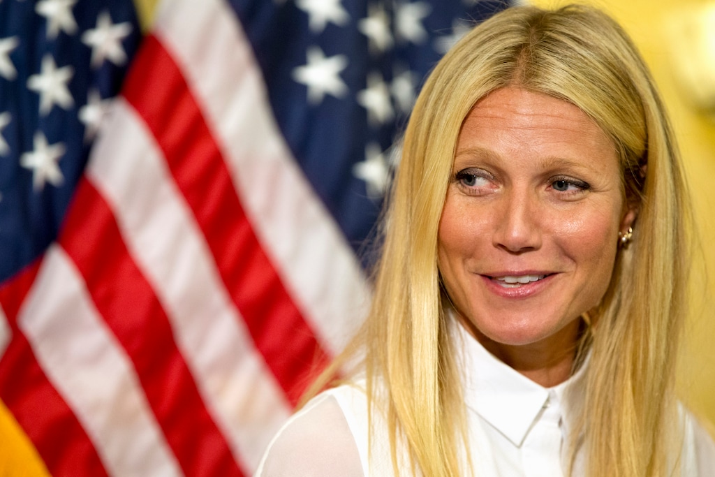 (Jacquelyn Martin | The Associated Press) In this Aug. 5, 2015, file photo, actress Gwyneth Paltrow speaks during a news conference on Capitol Hill in Washington, D.C. Harvey Weinstein has asked a judge to toss out a federal sexual misconduct lawsuit filed against him and he's invoking the words of Paltrow and other A-list actresses in his defense.