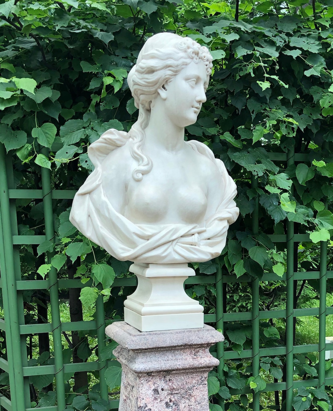 (Michael Stack  | Special to The Salt Lake Tribune) Statue of Flora in the Summer Palace Garden in St. Petersburg.