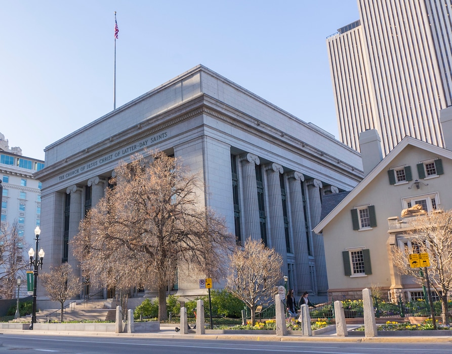 (Rick Egan | The Salt Lake Tribune) The Church of Jesus Christ of Latter-day Saints Administration Building on South Temple in Salt Lake City. According to new reports, the church's investment portfolio managed by Ensign Peak Advisors in Salt Lake City is now worth $52 billion.