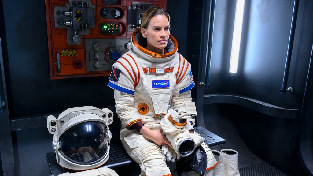 (Diyah Pera | Courtesy of Netflix) Hilary Swank stars as Emma Green in “Away.”