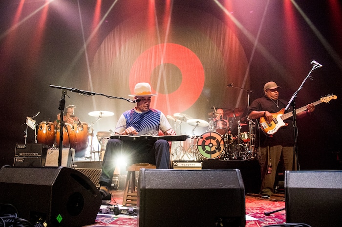 (Photo by Amy Harris | Invision/AP) Ben Harper, shown performing at The Orpheum Theater in New Orleans in April 2017, will headline a show at the Sandy Amphitheater with The Innocent Criminals on Saturday, Sept. 16, 2017.