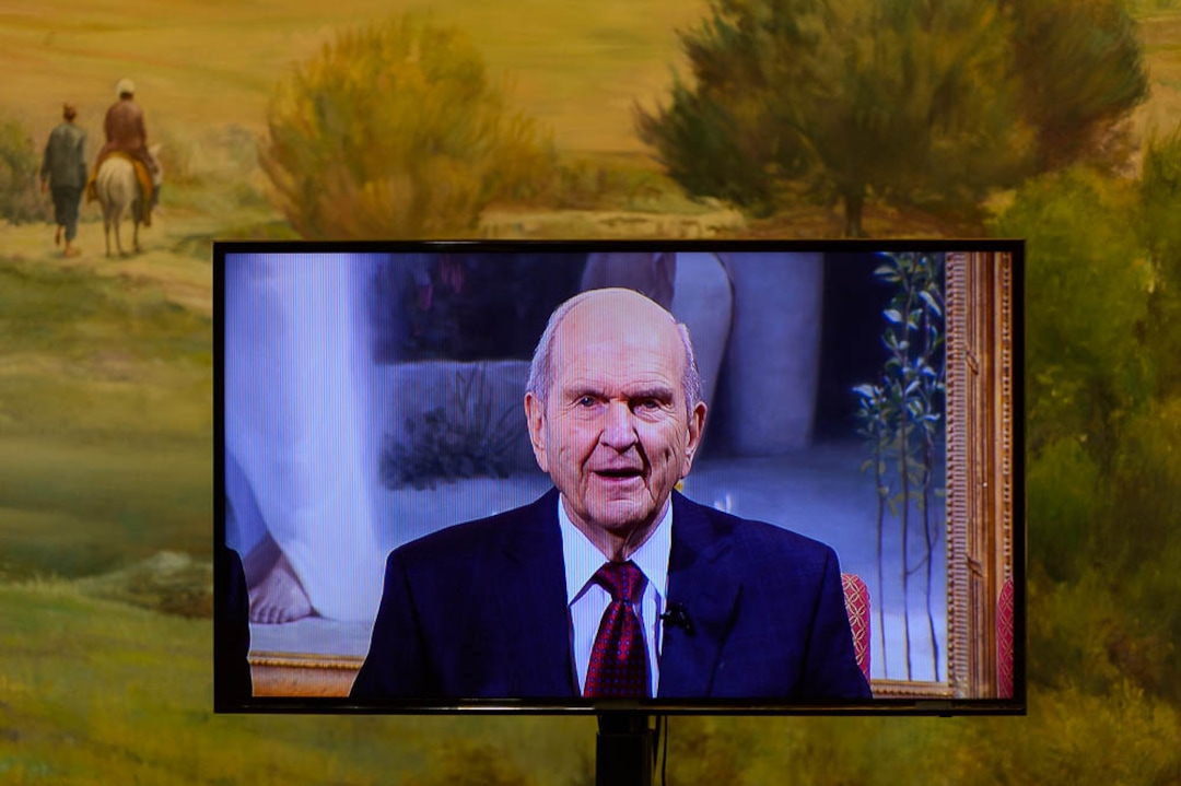(Trent Nelson | The Salt Lake Tribune)  Russell M. Nelson addresses members of the LDS church, Tuesday January 16, 2018. Nelson was named the 17th president of the nearly 16 million-member Church of Jesus Christ of Latter-day Saints.