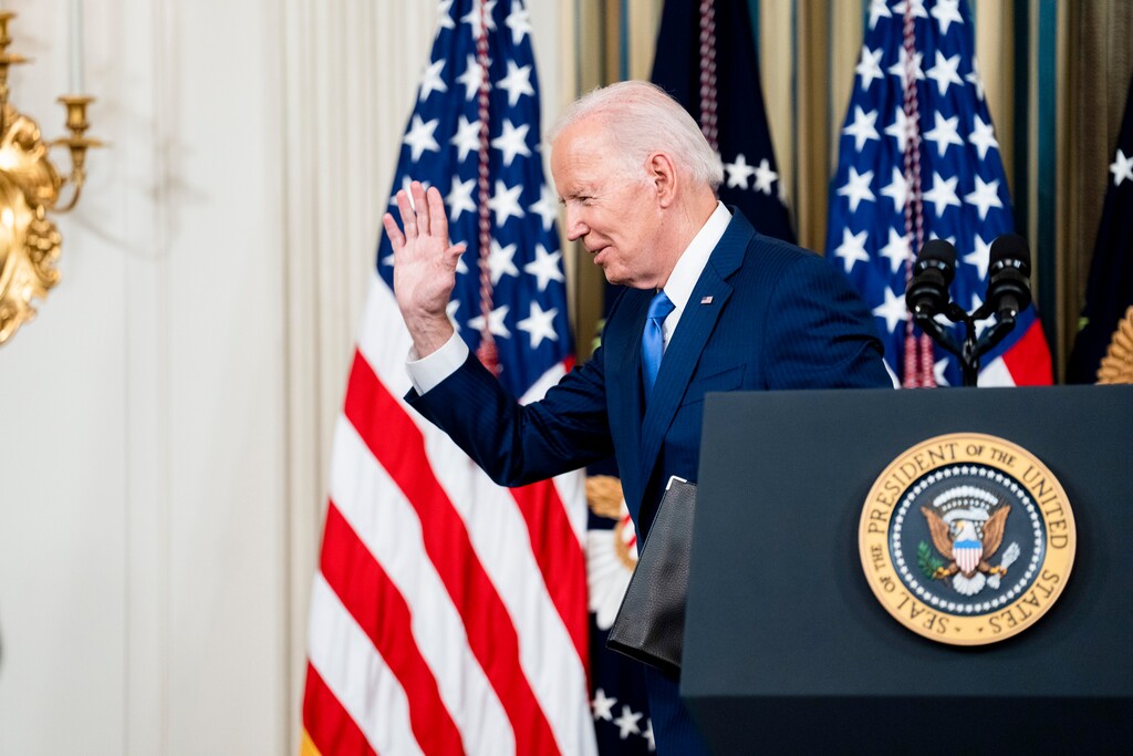 (Doug Mills | The New York Times)
President Joe Biden makes remarks at the White House following election results, on Nov. 9, 2022. "It’s still unclear which party will end up controlling Congress, but Democrats greatly surpassed normal midterm performance for a party that holds the White House. They didn’t suffer anything like their loss of 64 House seats in 2010 or Republicans’ 42-seat loss in 2018", writes New York Times columnist Paul Krugman.