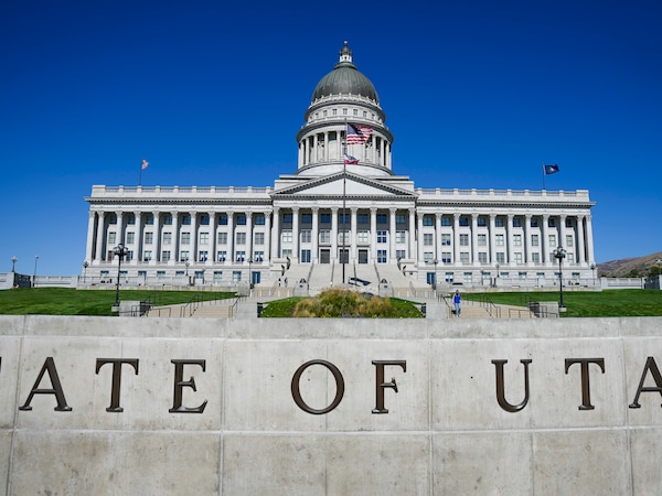 (Bethany Baker | The Salt Lake Tribune) The Utah Capitol in Salt Lake City on Wednesday, Sept. 30, 2026.