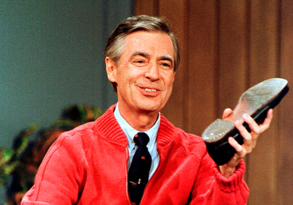 (Gene J. Puskar, AP file photo) This June 28, 1989, file photo, shows Fred Rogers as he rehearses the opening of his PBS show "Mister Rogers' Neighborhood" during a taping in Pittsburgh.
