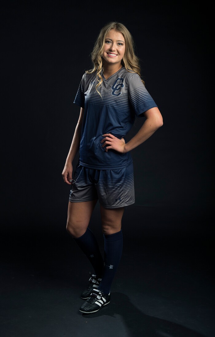 (Scott Sommerdorf   |  The Salt Lake Tribune)   Kenli Coon of Corner Canyon, Friday, December 8, 2017.  