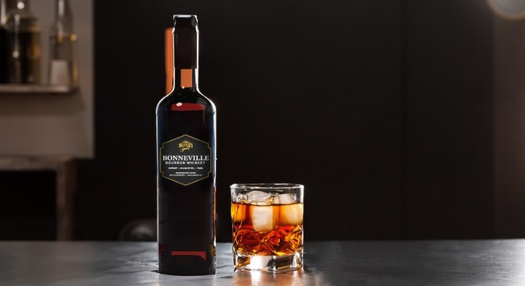 (Salt Flats Spirits) The award-winning Bonneville Bourbon is available at state-run liquor stores as well as at Salt Flats Spirits’ distillery in Salt Lake City.