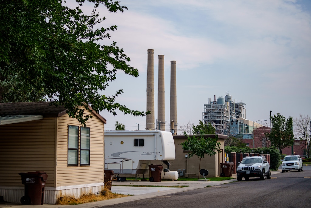(Trent Nelson | The Salt Lake Tribune) Housing near Salt Lake City's soon-to-be-redeveloped Power District on Saturday, Aug. 24, 2024.