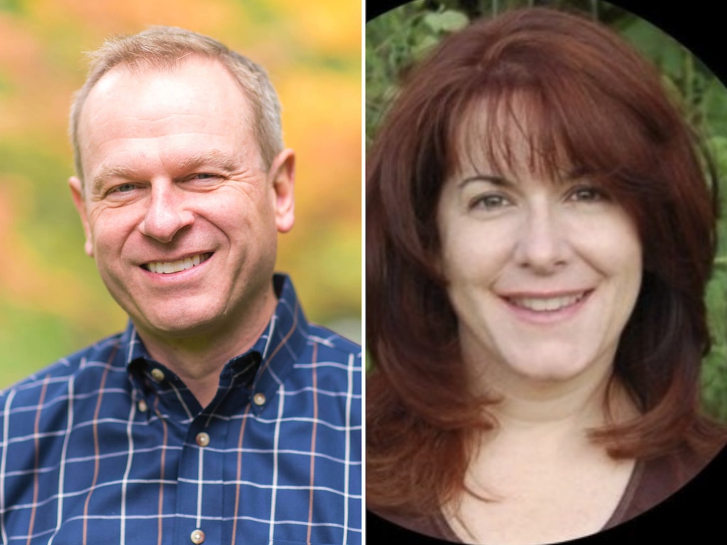 (Campaign photos) Doug Owens, left, and Anna Reeves, candidates for the 2026 House District 33 election.