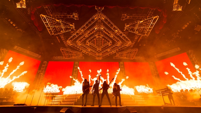 (Photo courtesy Jason McEachern) Trans-Siberian Orchestra will do two performances of “The Ghosts of Christmas Eve” at Vivint Smart Home Arena in Salt Lake City on Tuesday, Nov. 21, 2017.